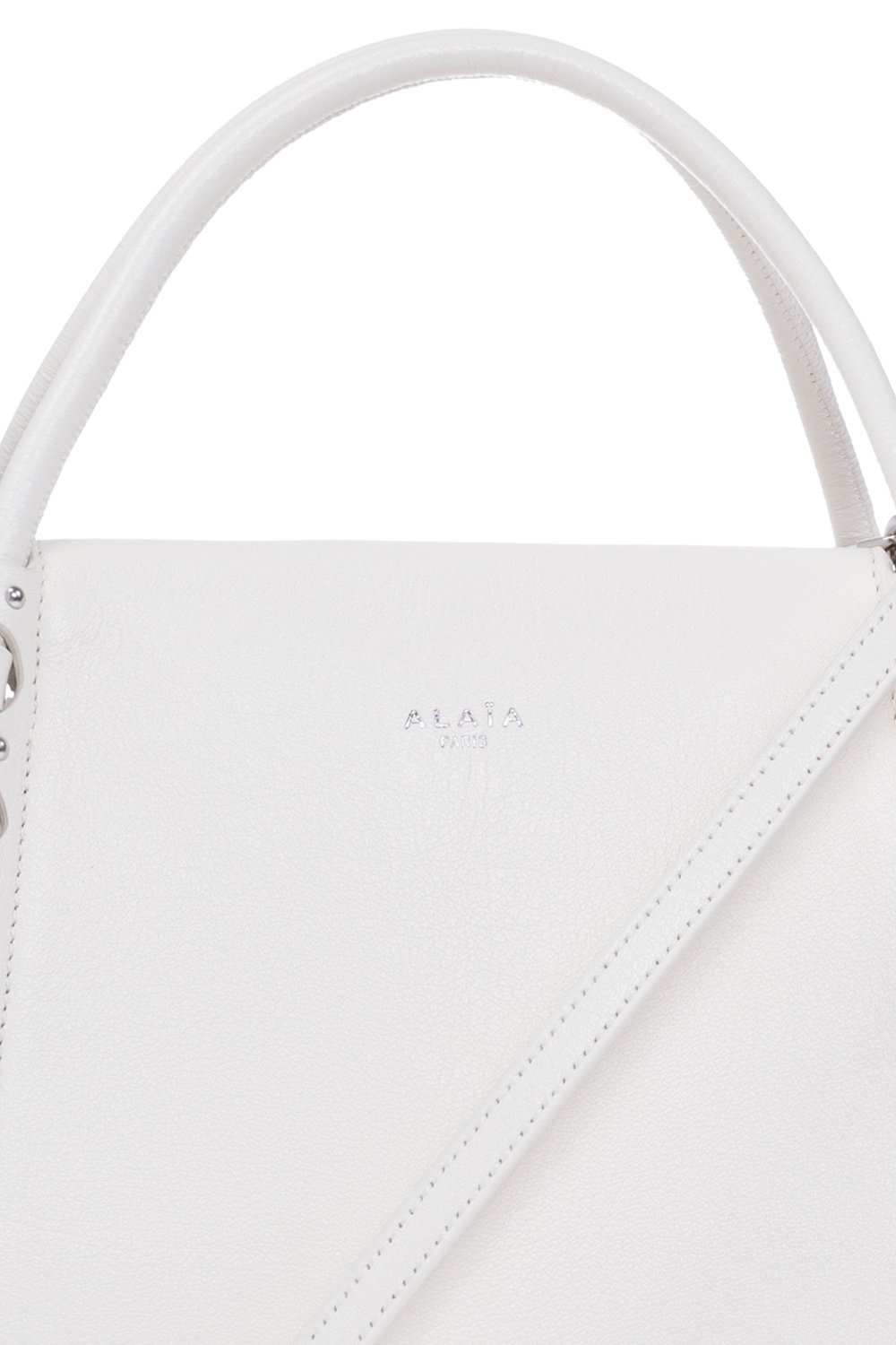 ◆2000Archives◆ DESIRE SHOPPER BAG WHITE 2A25D2BG01WH Gucci Tote Bag Leather Guccissima Sukey Interlocking White